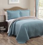 3-piece-spa-blue-taupe-reversible-bedspread-quilt-set-queen-size
